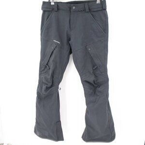 Volcom ski Pants Men's Small Articulated Snow snowboard Pockets Black 15k vented
